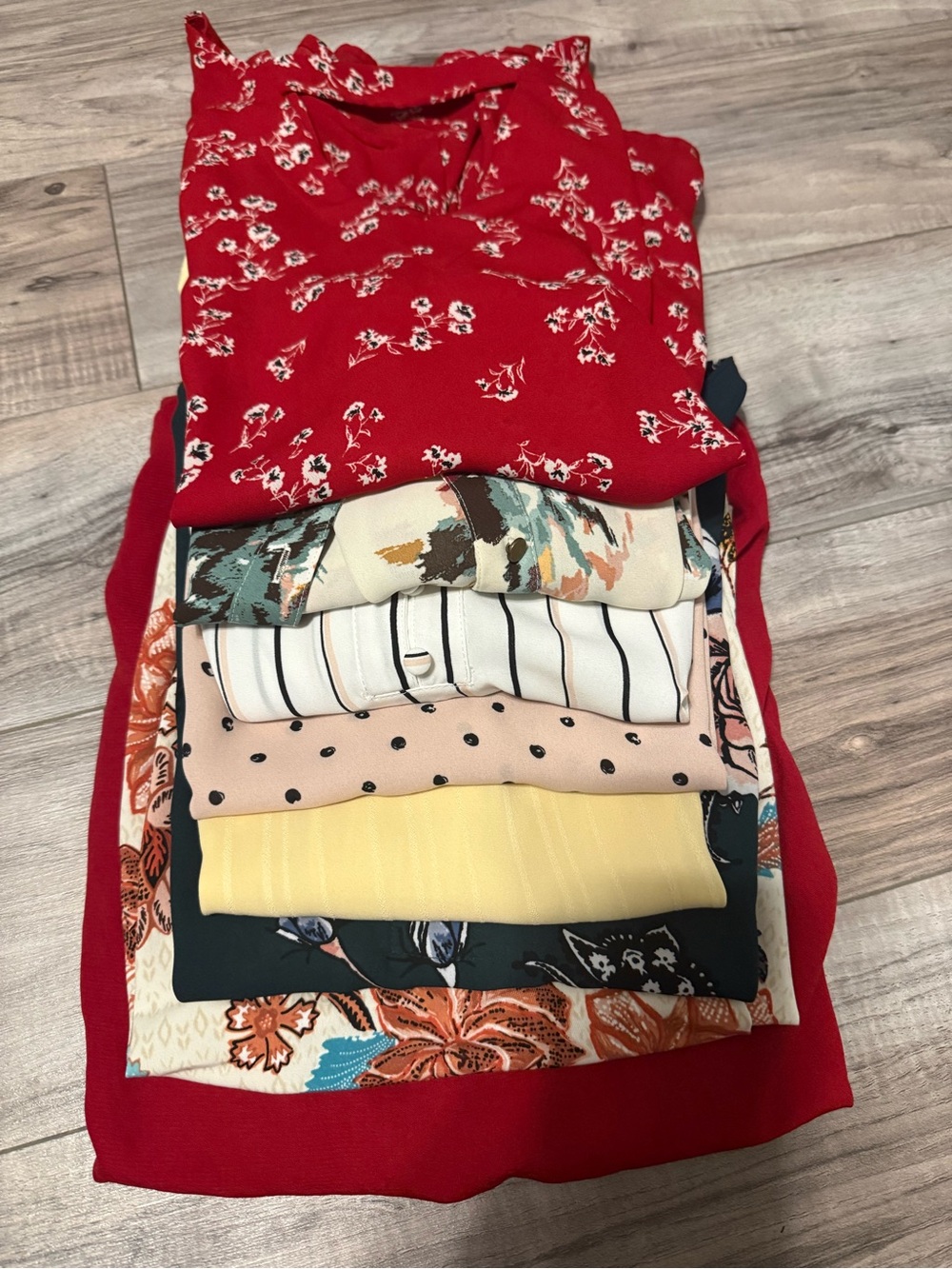 A bundle of Maurices tops for work or play